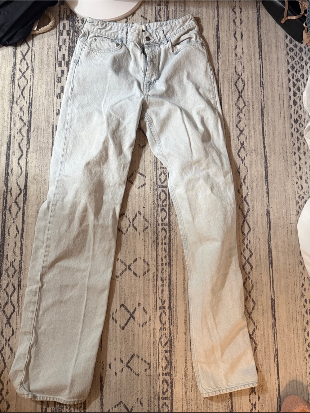 H&M Light Blue Straight Leg Women's Jeans